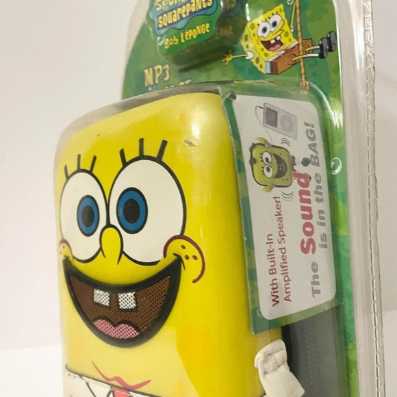 2005 Spongebob Squarepants MP3 Sound Case Built In Speakers - Picture 16 of 16